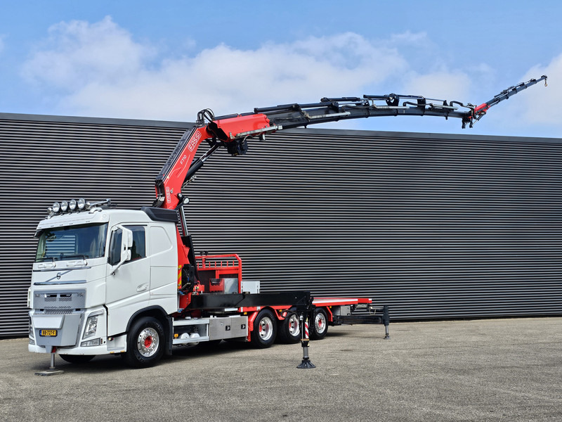Volvo FH 540 8x4-4 / FASSI 71 t/m CRANE + JIB WINCH / KRAN / GRUA - شاحنات مسطحة, شاحنة كرين: صورة 1 Volvo FH 540 8x4-4 / FASSI 71 t/m CRANE + JIB WINCH / KRAN / GRUA - شاحنات مسطحة, شاحنة كرين: صورة 1