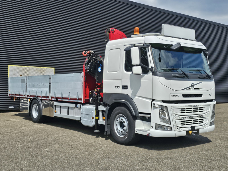 شاحنات مسطحة, شاحنة كرين Volvo FM 330 4x2 / EFFER 12.5 t/m CRANE / KRAN: صورة 9