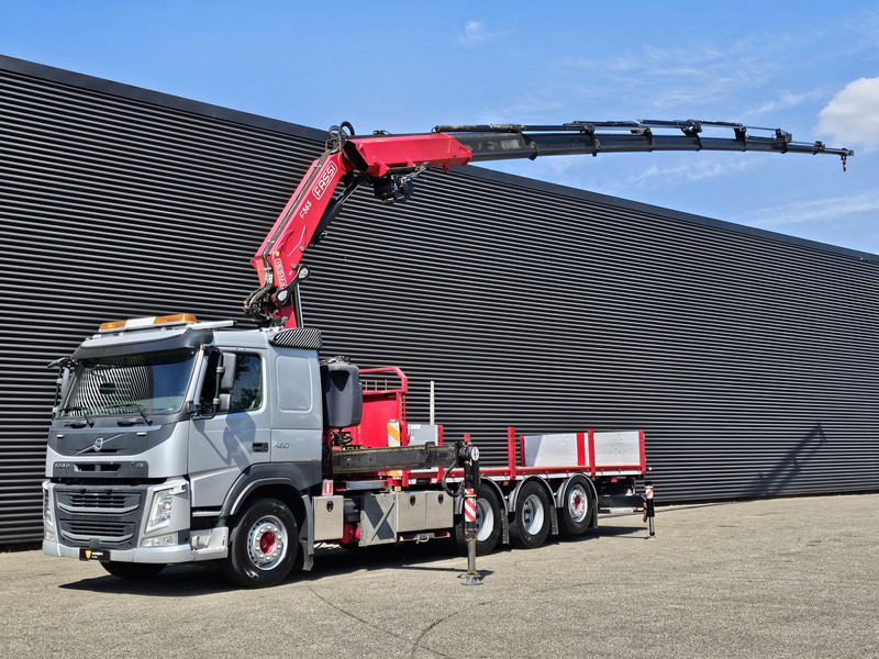 Volvo FM 460 8x4-4 / FASSI 36.5 t/m -8 x EXTENSION + WINCH - شاحنات مسطحة, شاحنة كرين: صورة 1 Volvo FM 460 8x4-4 / FASSI 36.5 t/m -8 x EXTENSION + WINCH - شاحنات مسطحة, شاحنة كرين: صورة 1