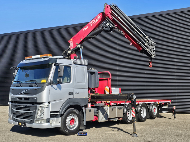 Volvo FM 460 8x4-4 / FASSI 36.5 t/m -8 x EXTENSION + WINCH - شاحنات مسطحة, شاحنة كرين: صورة 5 Volvo FM 460 8x4-4 / FASSI 36.5 t/m -8 x EXTENSION + WINCH - شاحنات مسطحة, شاحنة كرين: صورة 5