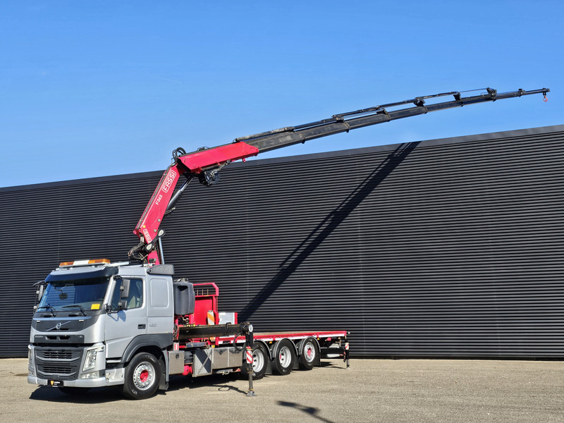 Volvo FM 460 8x4-4 / FASSI 36.5 t/m -8 x EXTENSION + WINCH - شاحنات مسطحة, شاحنة كرين: صورة 1 Volvo FM 460 8x4-4 / FASSI 36.5 t/m -8 x EXTENSION + WINCH - شاحنات مسطحة, شاحنة كرين: صورة 1