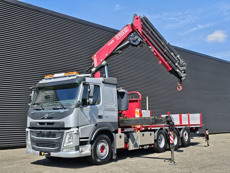 Volvo FM 460 8x4-4 / FASSI 36.5 t/m -8 x EXTENSION + WINCH - شاحنات مسطحة, شاحنة كرين: صورة 5 Volvo FM 460 8x4-4 / FASSI 36.5 t/m -8 x EXTENSION + WINCH - شاحنات مسطحة, شاحنة كرين: صورة 5