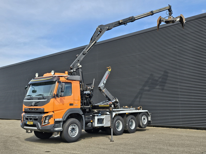Volvo FMX 460 8x4-4 / HIAB Z CRANE + HOOKLIFT - شاحنة ذات خطاف: صورة 1 Volvo FMX 460 8x4-4 / HIAB Z CRANE + HOOKLIFT - شاحنة ذات خطاف: صورة 1