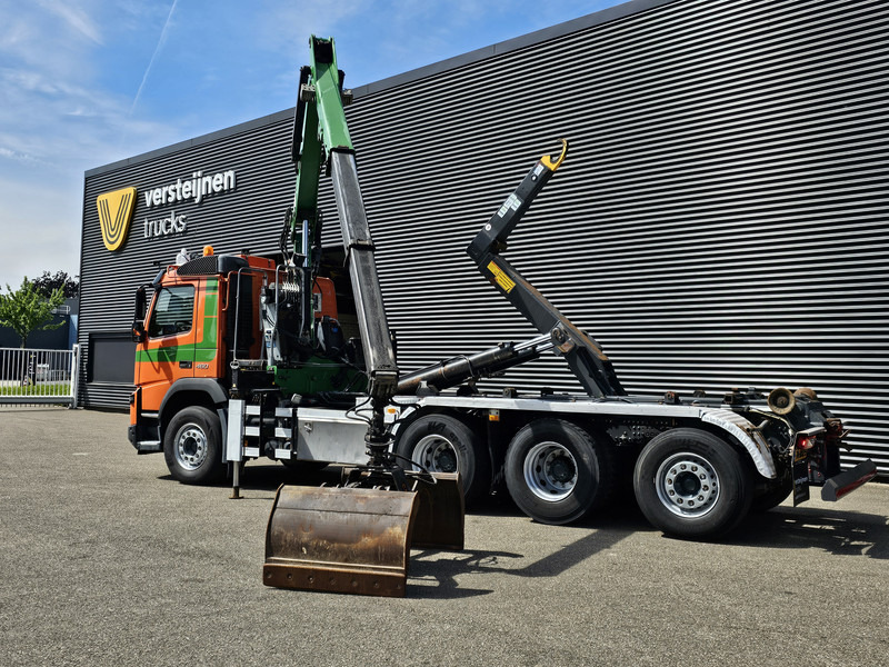 Volvo FMX 460 / 8x4-4 / HMF CRANE + HOOKLIFT / CONTAINER - شاحنة ذات خطاف, شاحنة كرين: صورة 3 Volvo FMX 460 / 8x4-4 / HMF CRANE + HOOKLIFT / CONTAINER - شاحنة ذات خطاف, شاحنة كرين: صورة 3