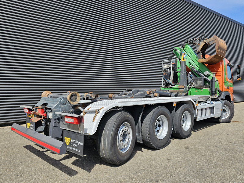 Volvo FMX 460 / 8x4-4 / HMF CRANE + HOOKLIFT / CONTAINER - شاحنة ذات خطاف, شاحنة كرين: صورة 5 Volvo FMX 460 / 8x4-4 / HMF CRANE + HOOKLIFT / CONTAINER - شاحنة ذات خطاف, شاحنة كرين: صورة 5