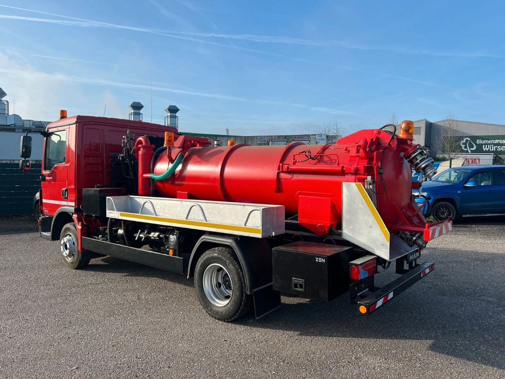 شاحنة الشفط MAN 10.180 Saug & Druck & Spülwagen & Funk Euro 6 MAN 10.180 Saug & Druck & Spülwagen: صورة 14