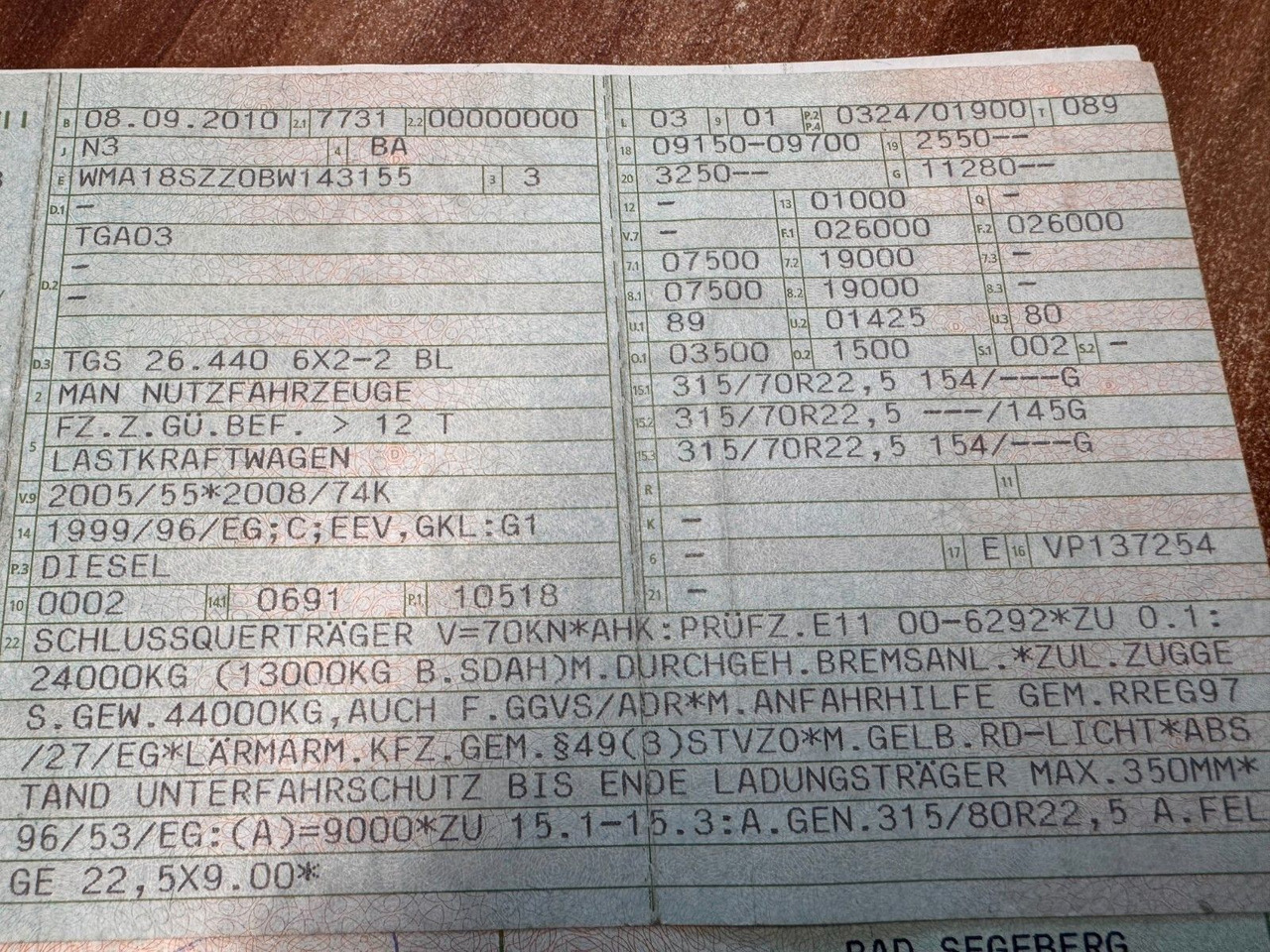 MAN 26.40 6X2 Meiller RK 20.70 mit Funk - شاحنة ذات خطاف: صورة 2 MAN 26.40 6X2 Meiller RK 20.70 mit Funk - شاحنة ذات خطاف: صورة 2