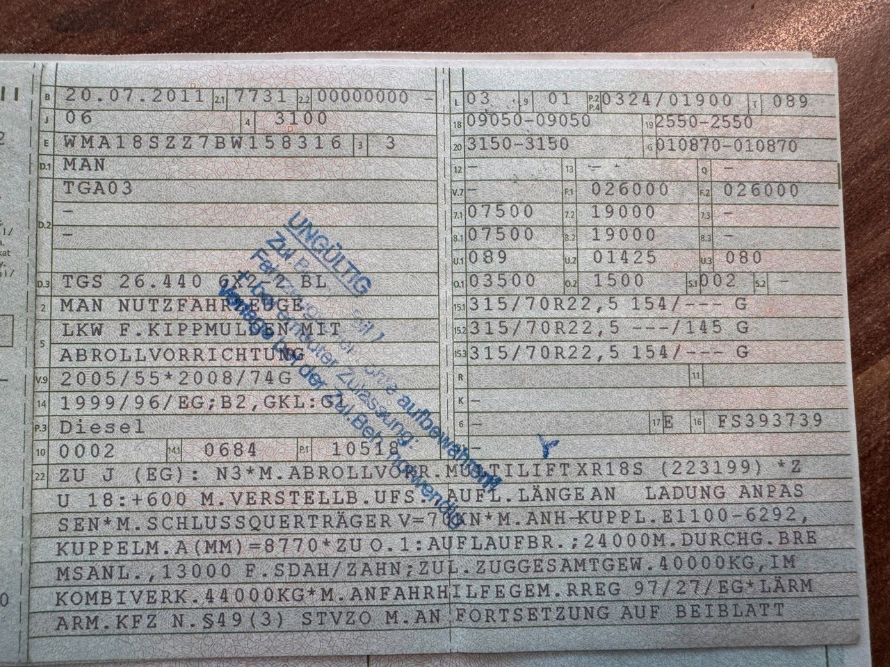 MAN 26.40 6X2 Multilift Abroller - شاحنة ذات خطاف: صورة 3 MAN 26.40 6X2 Multilift Abroller - شاحنة ذات خطاف: صورة 3