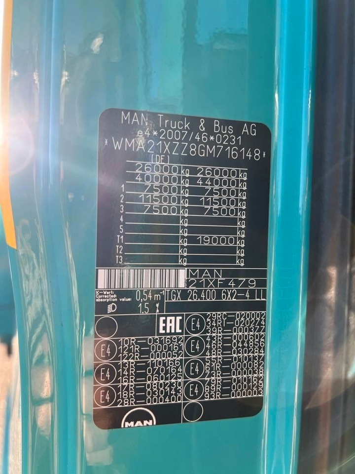 MAN 26.400 6x2 BDF | AC | Navi | Tip Top Zustand! MAN 26.400 6x2 BDF | AC | Navi | Tip Top Zustand! - شاحنات الحاويات / جسم علوي قابل للتغيير شاحنة: صورة 3 MAN 26.400 6x2 BDF | AC | Navi | Tip Top Zustand! MAN 26.400 6x2 BDF | AC | Navi | Tip Top Zustand! - شاحنات الحاويات / جسم علوي قابل للتغيير شاحنة: صورة 3