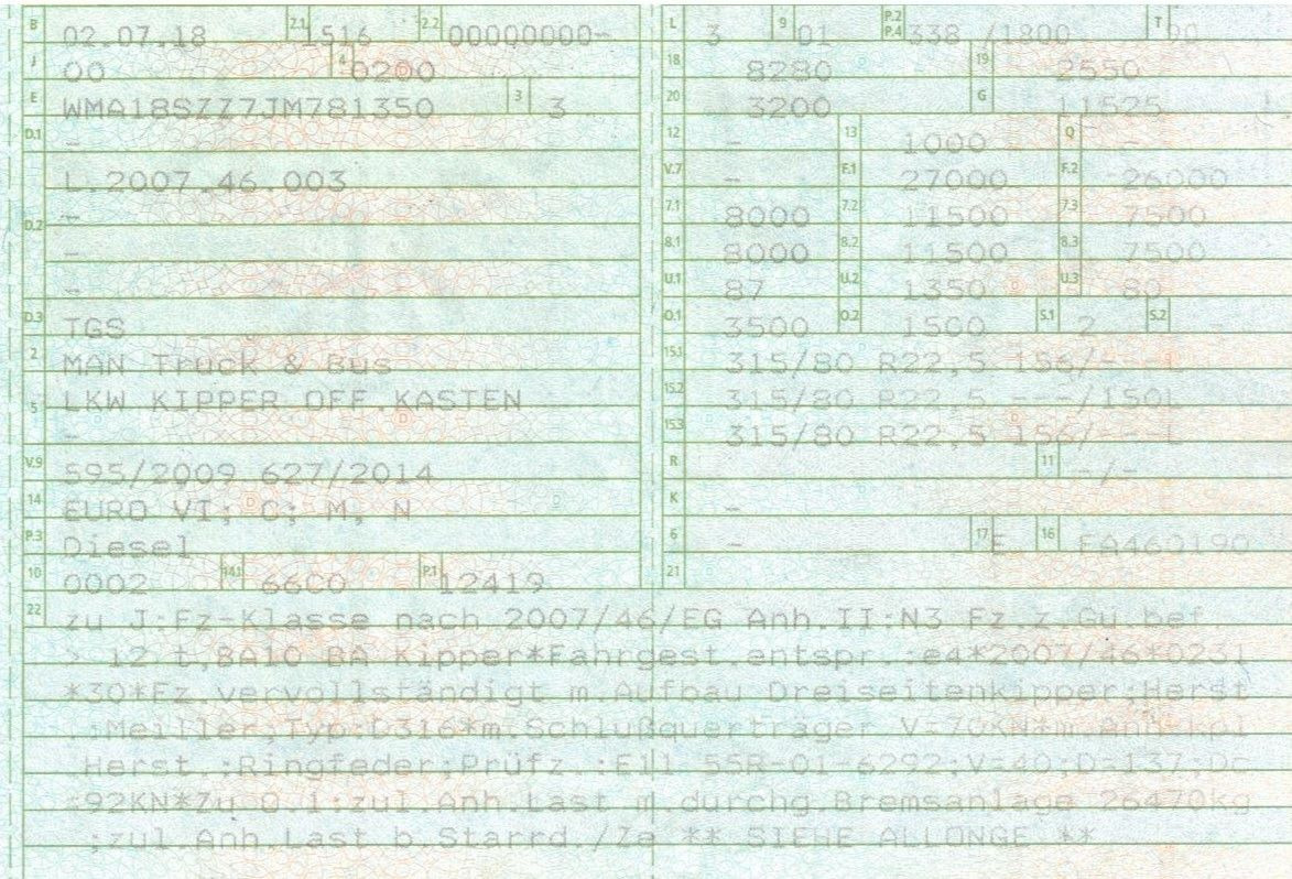 MAN 26.460 6x2 Meiller 3S. Retarder Top Zustand - شاحنة قلاب: صورة 4 MAN 26.460 6x2 Meiller 3S. Retarder Top Zustand - شاحنة قلاب: صورة 4