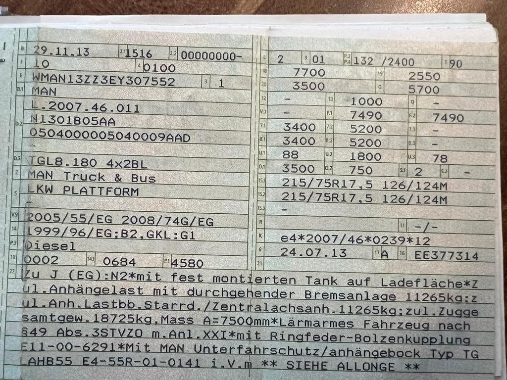 MAN 8.180 4X2 offene Pritsche MAN 8.180 4X2 offene Pritsche - شاحنة مفتوحة: صورة 2 MAN 8.180 4X2 offene Pritsche MAN 8.180 4X2 offene Pritsche - شاحنة مفتوحة: صورة 2