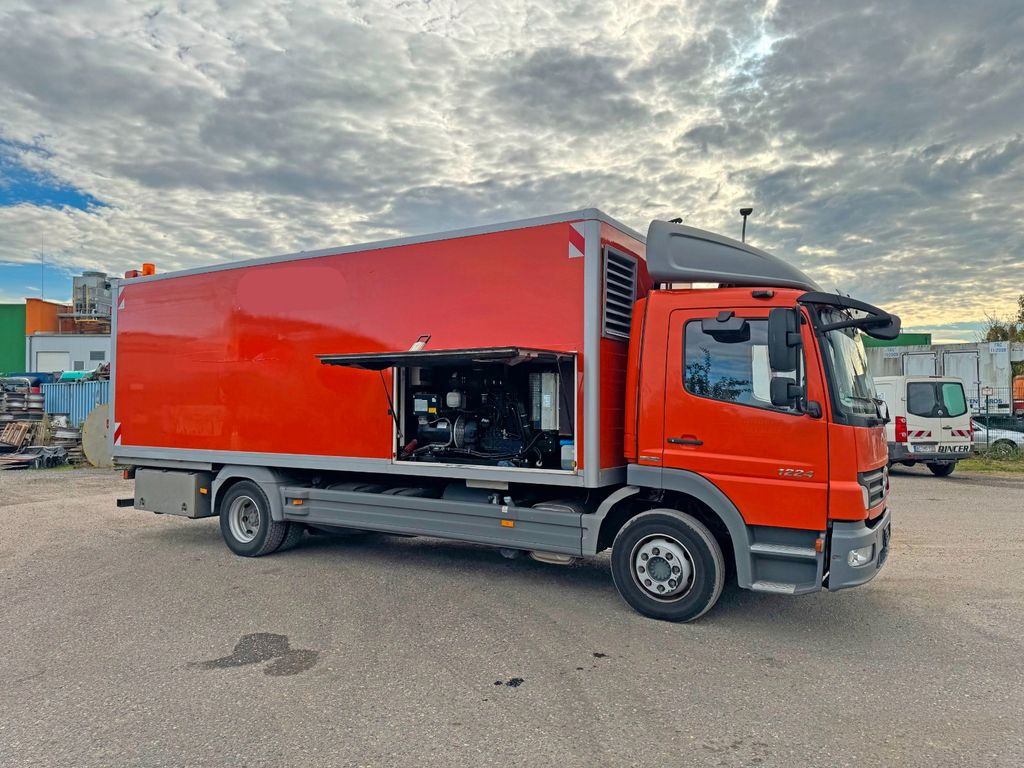 Mercedes-Benz 1224 4X2 Werkstattwagen Strom Generator Kompress - شاحنة سحب: صورة 1 Mercedes-Benz 1224 4X2 Werkstattwagen Strom Generator Kompress - شاحنة سحب: صورة 1