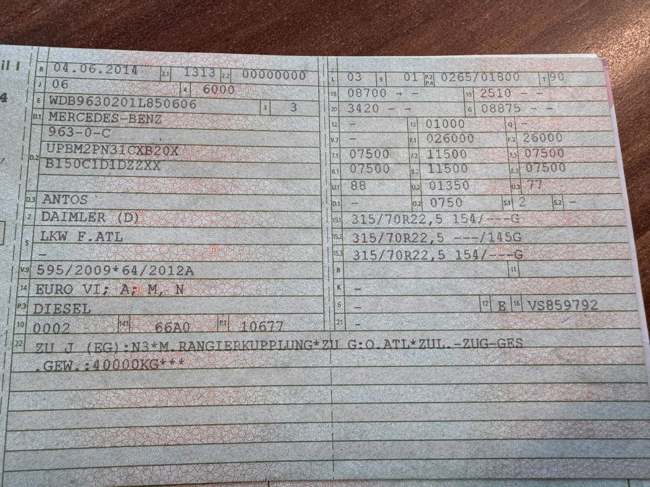 Mercedes-Benz 2536 ADR Valid & kipphydraulik für Gastank - شاحنة صهريج: صورة 2 Mercedes-Benz 2536 ADR Valid & kipphydraulik für Gastank - شاحنة صهريج: صورة 2