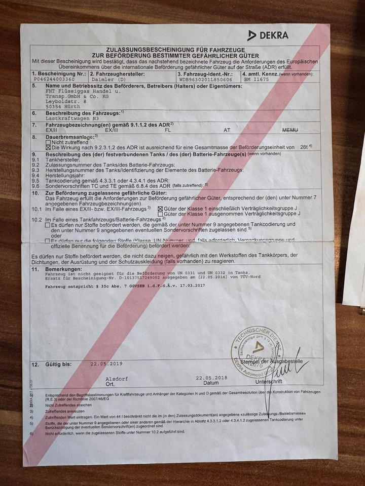 Mercedes-Benz 2536 ADR Valid & kipphydraulik für Gastank - شاحنة صهريج: صورة 5 Mercedes-Benz 2536 ADR Valid & kipphydraulik für Gastank - شاحنة صهريج: صورة 5