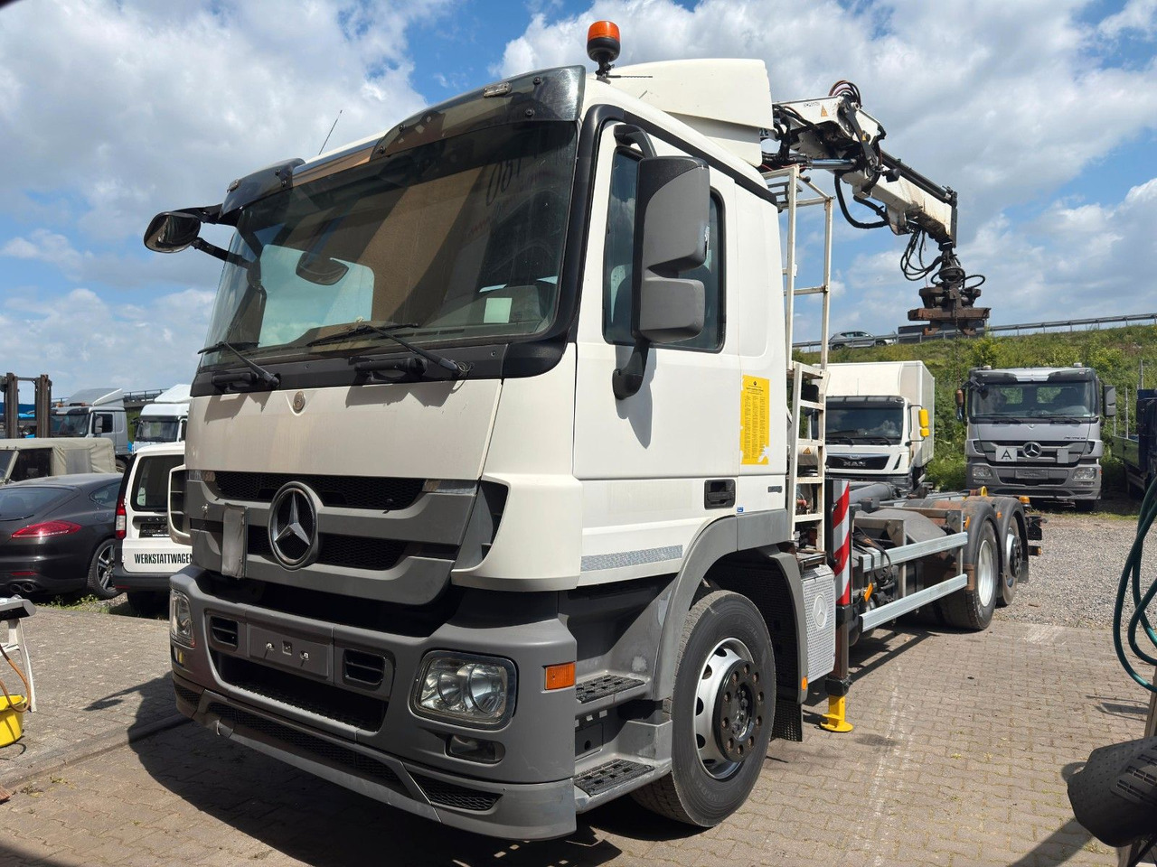 Mercedes-Benz 2541 6x2 ARK Meiller 20.65 | ATLA 120.2E mit 5&6 - شاحنة ذات خطاف, شاحنة كرين: صورة 1 Mercedes-Benz 2541 6x2 ARK Meiller 20.65 | ATLA 120.2E mit 5&6 - شاحنة ذات خطاف, شاحنة كرين: صورة 1