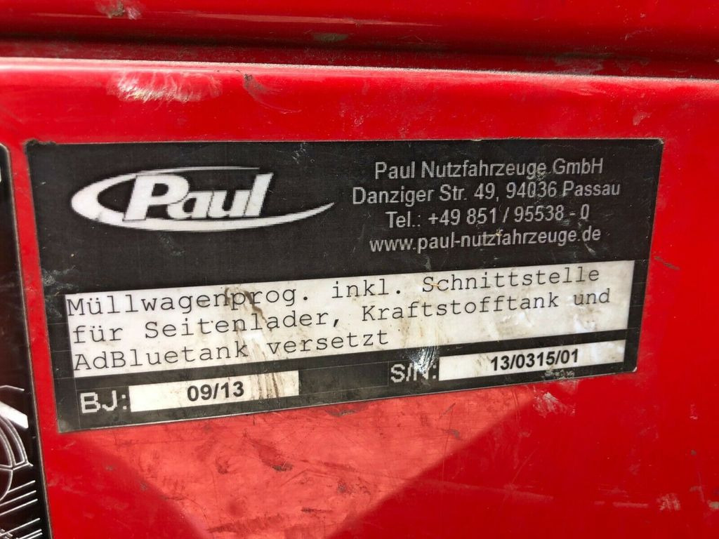 Mercedes-Benz 2629 6X2 Seitenlader Speed Paddle Top Zustand - شاحنة النفايات: صورة 5 Mercedes-Benz 2629 6X2 Seitenlader Speed Paddle Top Zustand - شاحنة النفايات: صورة 5