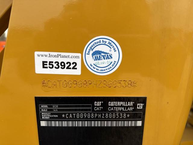 CAT 908 - اللودر بعجل: صورة 5 CAT 908 - اللودر بعجل: صورة 5