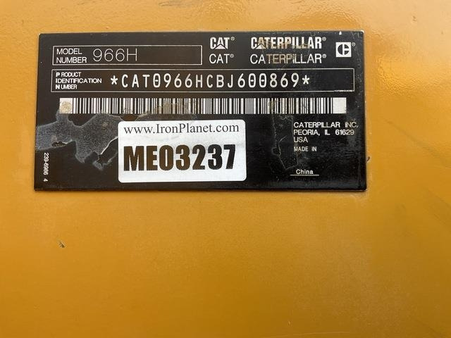 CAT 966H - اللودر بعجل: صورة 5 CAT 966H - اللودر بعجل: صورة 5