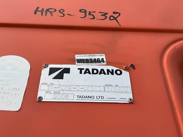 Tadano TR-500EX - رافعة الطرق الوعرة: صورة 5 Tadano TR-500EX - رافعة الطرق الوعرة: صورة 5