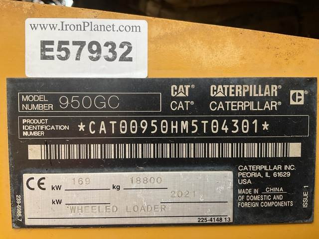 CAT 950GC - اللودر بعجل: صورة 5 CAT 950GC - اللودر بعجل: صورة 5