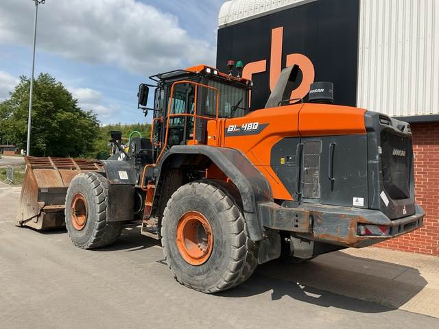 Doosan DL480-7 - اللودر بعجل: صورة 2 Doosan DL480-7 - اللودر بعجل: صورة 2