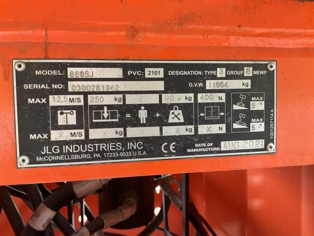 JLG 660SJ - رافعة سلة تلسكوبية: صورة 5 JLG 660SJ - رافعة سلة تلسكوبية: صورة 5