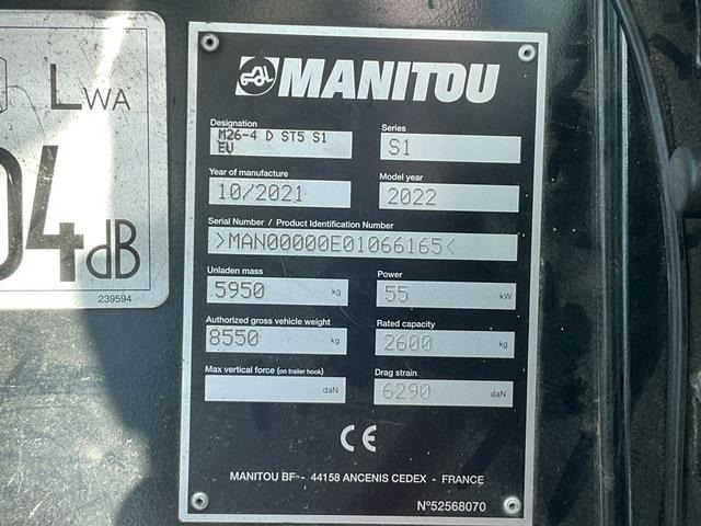 Manitou M26-4 - رافعة شوكية للأرض الوعرة: صورة 5 Manitou M26-4 - رافعة شوكية للأرض الوعرة: صورة 5