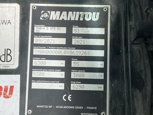 Manitou M30-4 - رافعة شوكية للأرض الوعرة: صورة 5 Manitou M30-4 - رافعة شوكية للأرض الوعرة: صورة 5