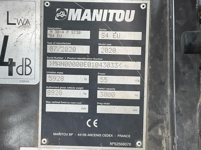 Manitou M30-4 - رافعة شوكية للأرض الوعرة: صورة 5 Manitou M30-4 - رافعة شوكية للأرض الوعرة: صورة 5