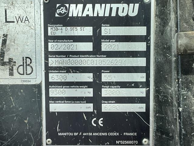 Manitou M30-4 - رافعة شوكية للأرض الوعرة: صورة 5 Manitou M30-4 - رافعة شوكية للأرض الوعرة: صورة 5