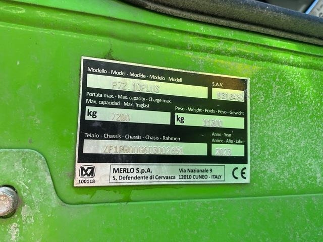 Merlo P72.10 - رافعة تلسكوبية: صورة 5 Merlo P72.10 - رافعة تلسكوبية: صورة 5
