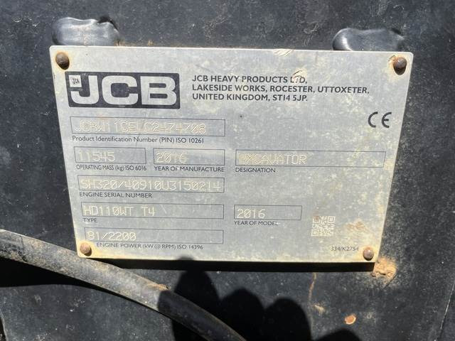 JCB HD110WTT4 - حفارة دولاب: صورة 5 JCB HD110WTT4 - حفارة دولاب: صورة 5