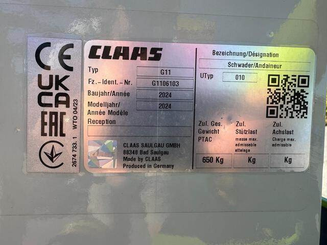 CLAAS Liner 420 - آلة تيبيس العشب/ آلة جمع العشب: صورة 2 CLAAS Liner 420 - آلة تيبيس العشب/ آلة جمع العشب: صورة 2