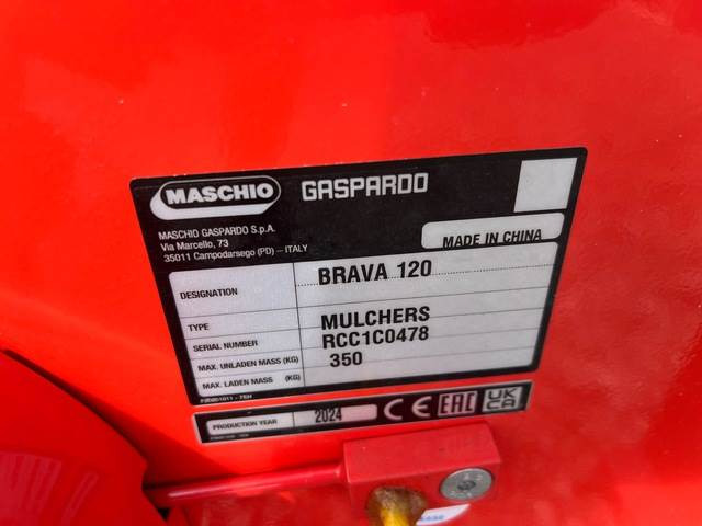 Maschio Gaspardo Brava 120 3P Fix - آليات: صورة 5 Maschio Gaspardo Brava 120 3P Fix - آليات: صورة 5