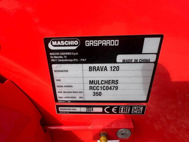 Maschio Gaspardo Brava 120 3P Fix - آليات: صورة 5 Maschio Gaspardo Brava 120 3P Fix - آليات: صورة 5