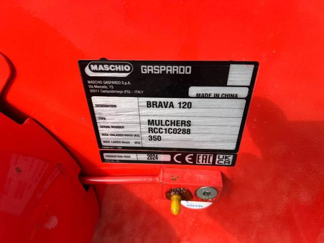 Maschio Gaspardo Brava 120 3P Fix - آليات: صورة 5 Maschio Gaspardo Brava 120 3P Fix - آليات: صورة 5