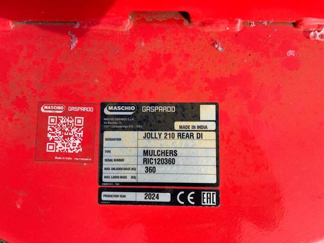 Maschio Gaspardo Jolly 210 - آليات: صورة 5 Maschio Gaspardo Jolly 210 - آليات: صورة 5