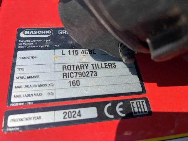 Maschio Gaspardo L115 4CBL - آليات: صورة 5 Maschio Gaspardo L115 4CBL - آليات: صورة 5