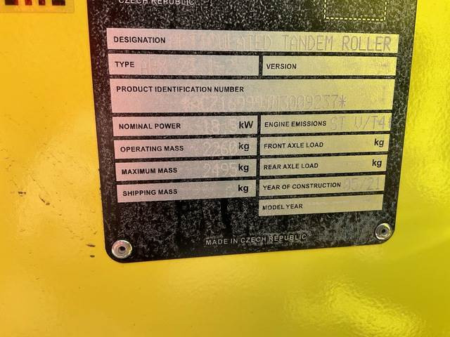 Ammann ARX23 1-2 - مدحلة اسفلت: صورة 5 Ammann ARX23 1-2 - مدحلة اسفلت: صورة 5
