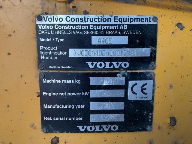 Volvo A40E - شاحنة قلاب مفصلية: صورة 5 Volvo A40E - شاحنة قلاب مفصلية: صورة 5