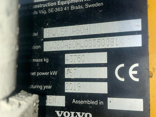 Volvo A60H - شاحنة قلاب مفصلية: صورة 5 Volvo A60H - شاحنة قلاب مفصلية: صورة 5