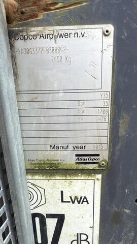 Atlas Copco Y35 - الضاغط: صورة 5 Atlas Copco Y35 - الضاغط: صورة 5