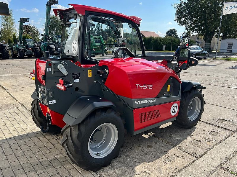 جديدة رافعة تلسكوبية Weidemann T4512 EURO-Aufnahme + Breitreifen: صورة 6