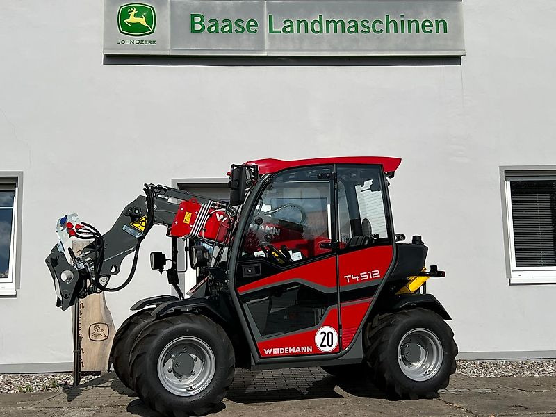 Weidemann T4512 EURO-Aufnahme + Breitreifen - رافعة تلسكوبية: صورة 1 Weidemann T4512 EURO-Aufnahme + Breitreifen - رافعة تلسكوبية: صورة 1