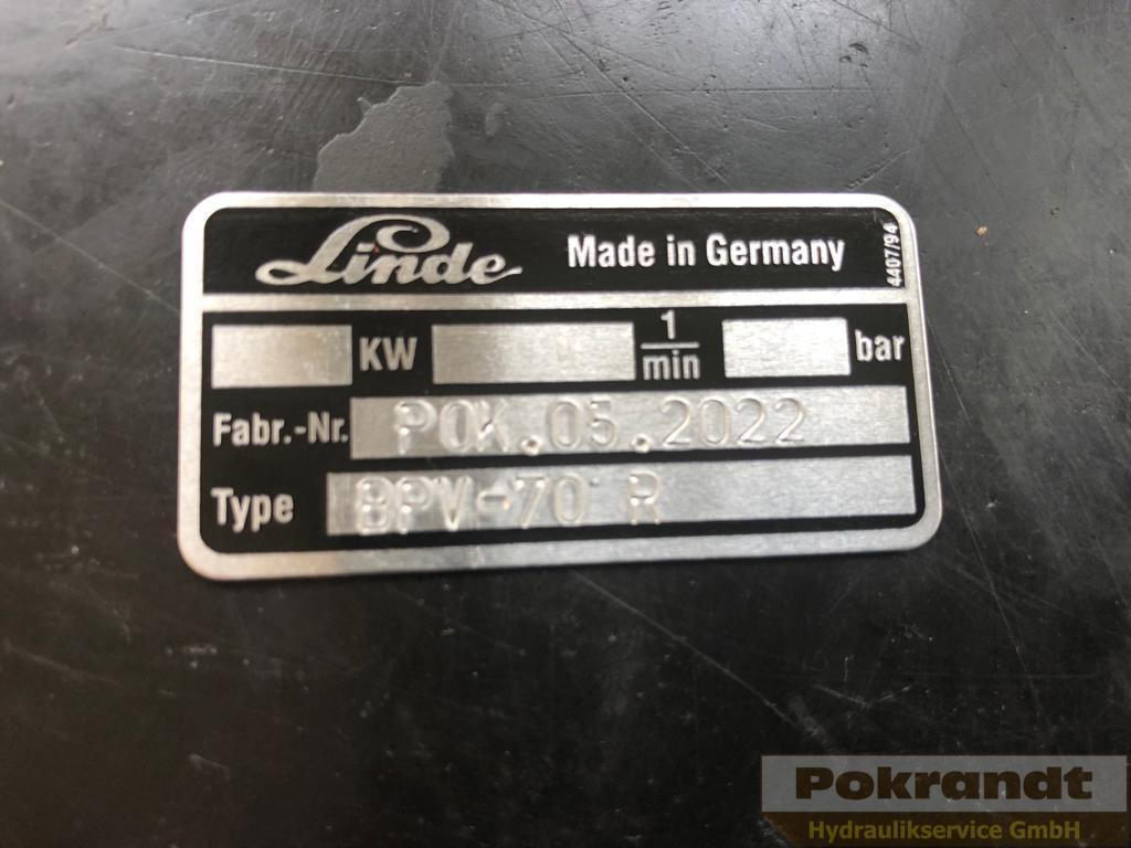 Linde BPV 70 R - مضخة هيدروليكية - آلات البناء: صورة 4 Linde BPV 70 R - مضخة هيدروليكية - آلات البناء: صورة 4