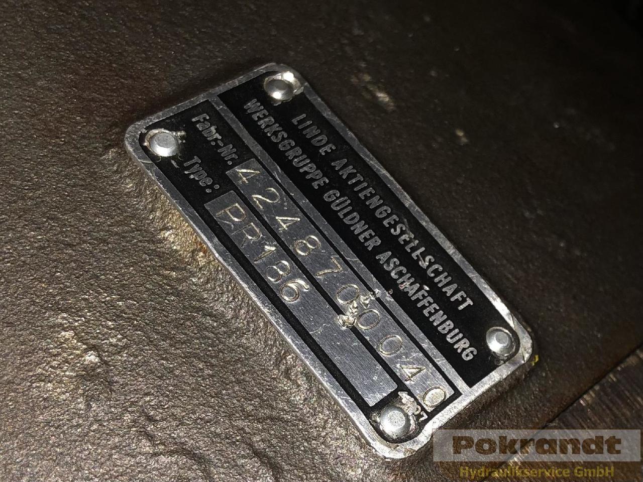 Linde PR 186 - مضخة هيدروليكية: صورة 2 Linde PR 186 - مضخة هيدروليكية: صورة 2