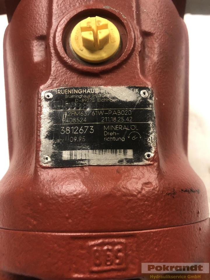 Rexroth A2FM63/61W - محرك هيدروليكي: صورة 2 Rexroth A2FM63/61W - محرك هيدروليكي: صورة 2