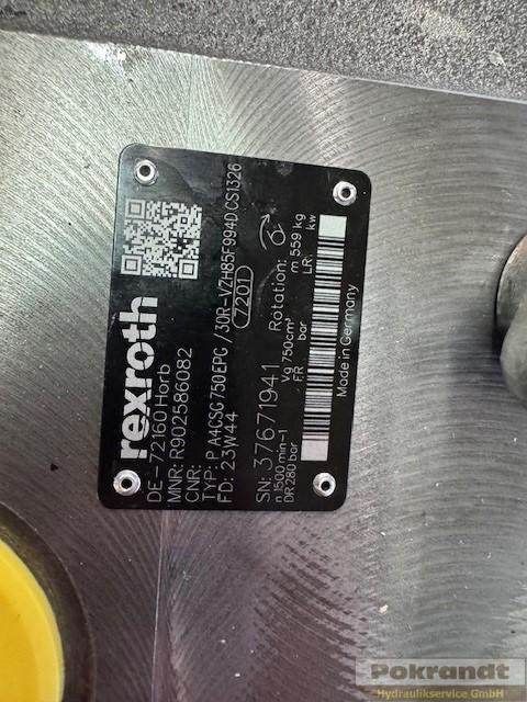 Rexroth Hydraulikpumpe A4CSG750 EP - مضخة هيدروليكية: صورة 5 Rexroth Hydraulikpumpe A4CSG750 EP - مضخة هيدروليكية: صورة 5