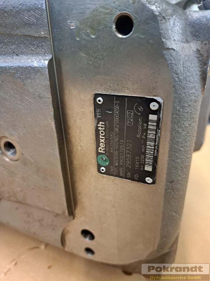 Rexroth Kompaktaggregat für ZF Getriebe A41CTU145-107EPA0T/10MLQ1V9XXSAE00-S - نقل الحركة - الآلات الزراعية: صورة 2 Rexroth Kompaktaggregat für ZF Getriebe A41CTU145-107EPA0T/10MLQ1V9XXSAE00-S - نقل الحركة - الآلات الزراعية: صورة 2