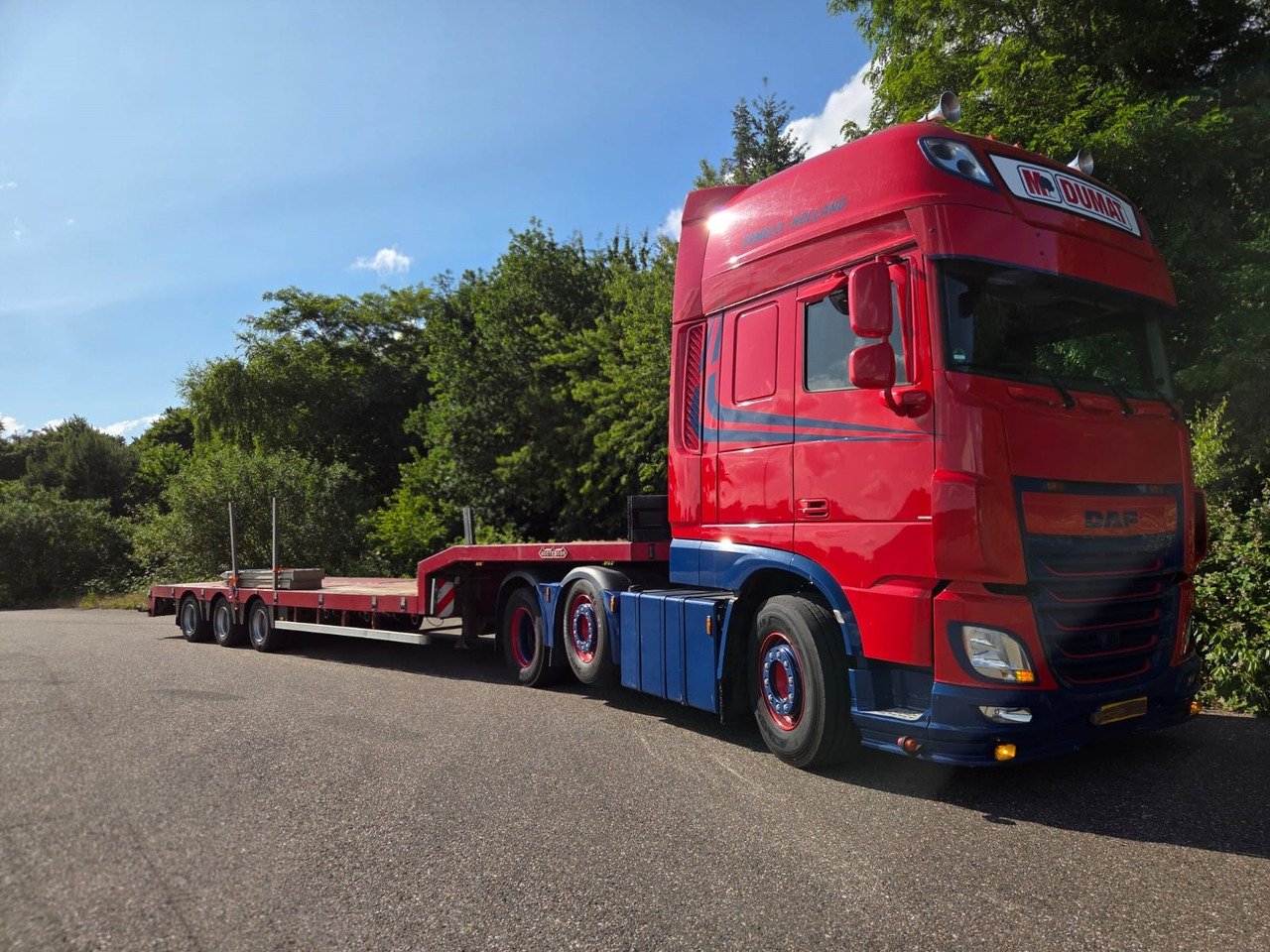DAF XF 460 FTG 6x2 Super Spacecab + Nooteboom semi-dieplader - شاحنة هيكل كابينة: صورة 4 DAF XF 460 FTG 6x2 Super Spacecab + Nooteboom semi-dieplader - شاحنة هيكل كابينة: صورة 4